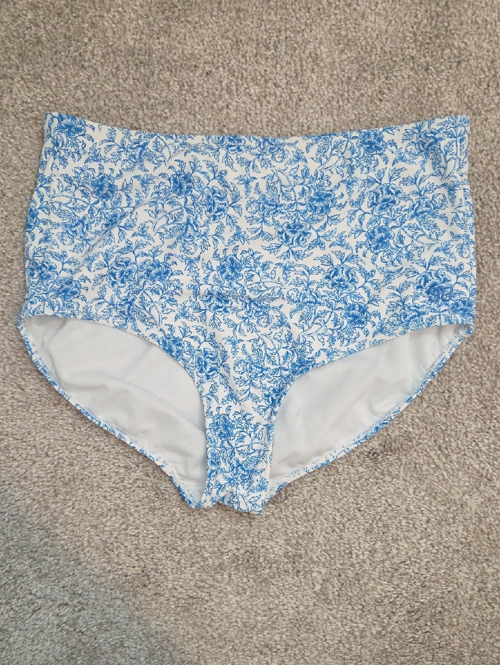 Albion Mykonos High-Waisted Swim  Bottoms